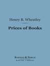 Prices of Books (eBook)